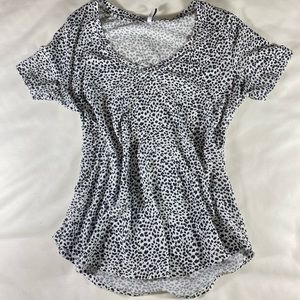 Free people vibes zsupply L v-neck top t shirt